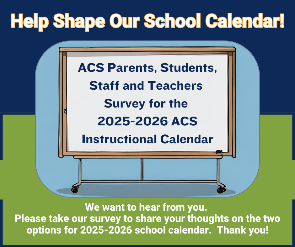  Survey for ACS 2025-26 Calendar Title